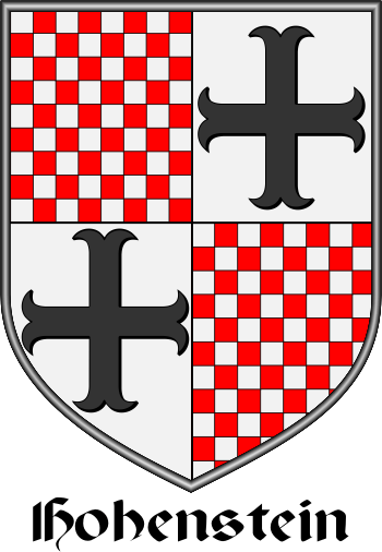 HOHENSTEIN family crest