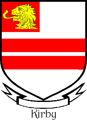 KIRBY family crest