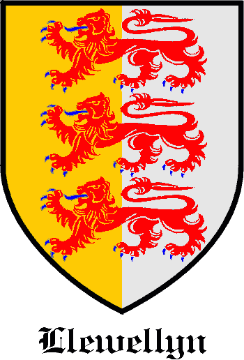 Llywellyn family crest