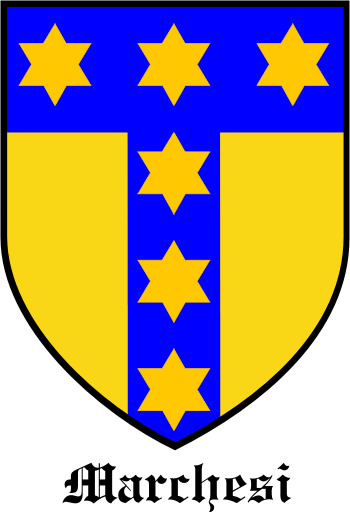 MARCHESI family crest