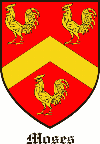 Moses family crest