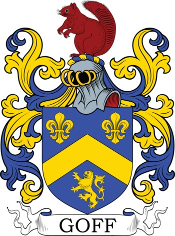 GOFF family crest