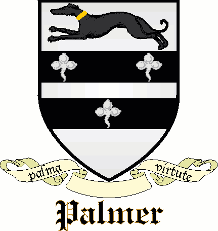PALMER family crest