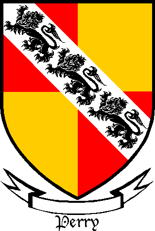 PERRY family crest