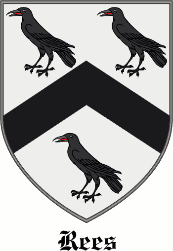 Rees family crest
