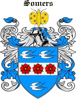 SOMERS family crest