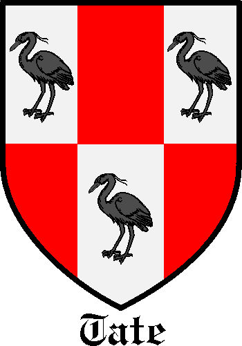 TATE family crest